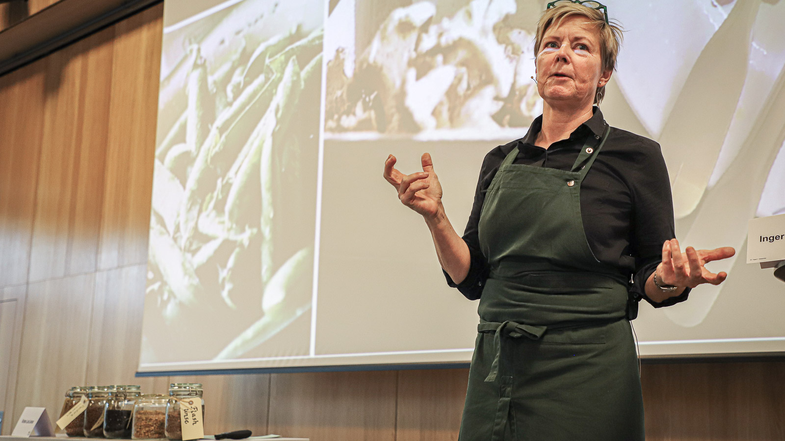 Inger Kjærgaard taler på økologikongressen 2021
