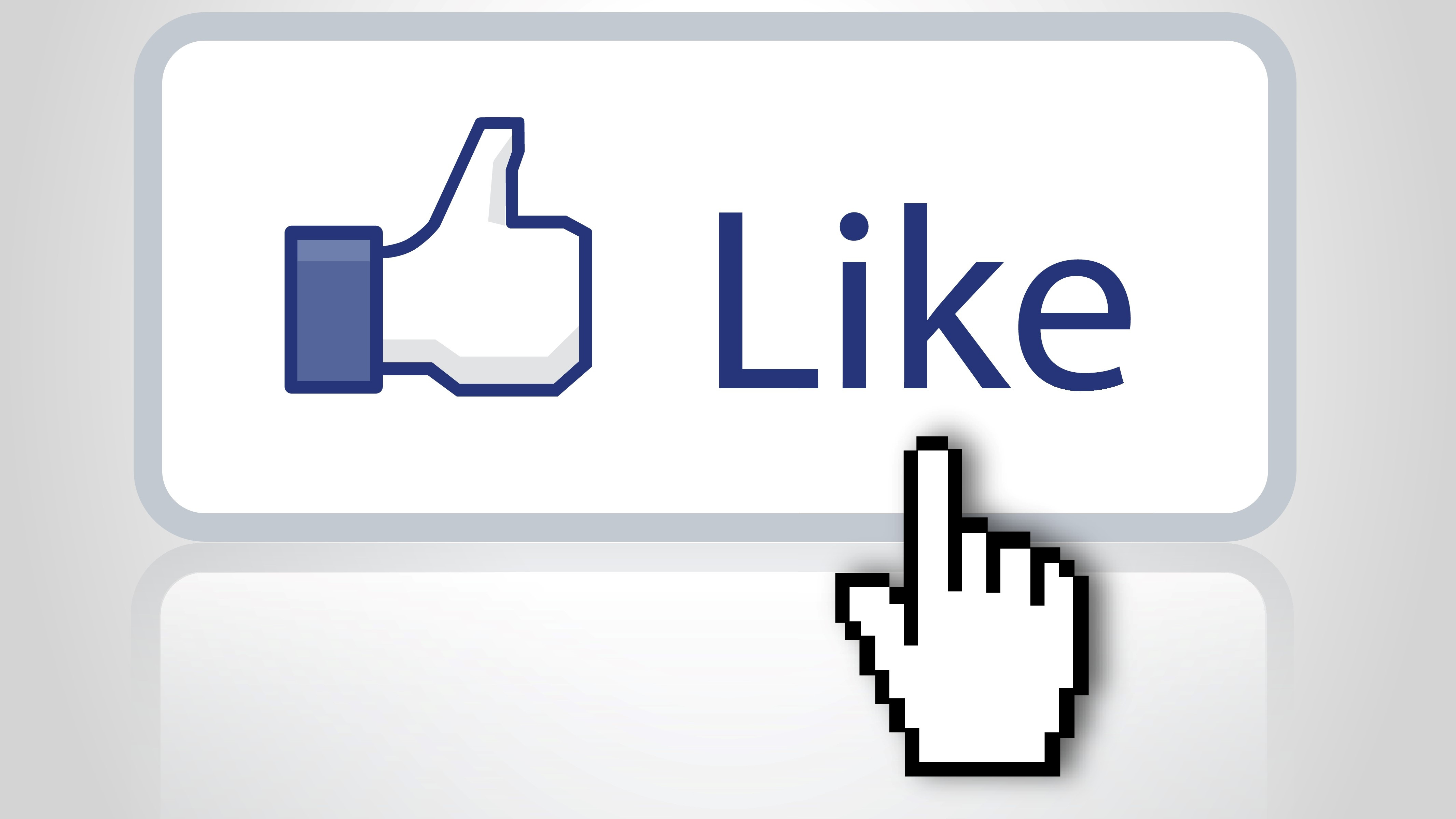 Logo af Facebooks like-knap