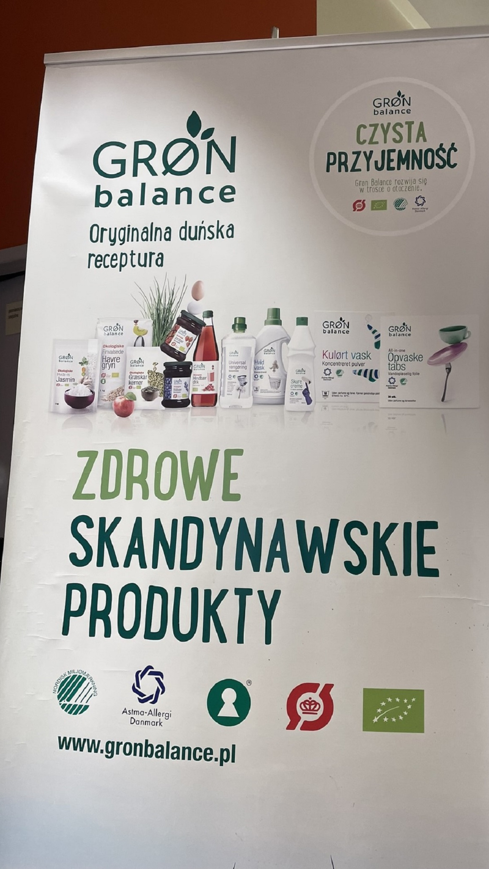 Produkter fra Dagrofas Grøn Balance-serie er også nået til Polen